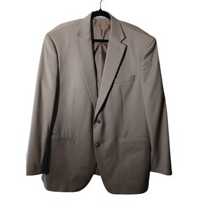 Lauren‎ Ralph Lauren Mens 44R Tan Wool Blazer Sport Coat Jacket